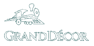 Grand decor petit logo train